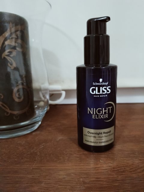 Schwarzkopf Gliss Kur, Hair Repair, Kuracja do włosów, Night Elixir, Na noc, Ultimate Repair, Włosy zniszczone, Z technologią HaptIQ