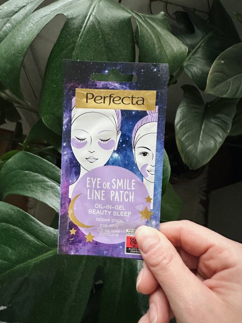 Perfecta Eye or Smile Line Patch, Płatki pod oczy lub na linie mimiczne, Oil-in-Gel Beauty Sleep, Żelowe