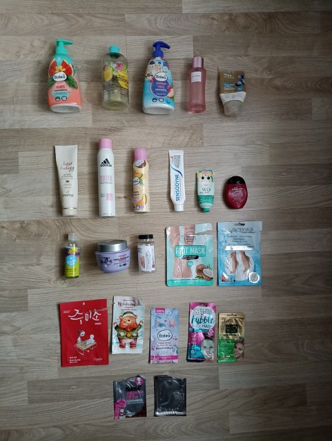 Listopadowe denko 2024, Balea, Isana, Treaclemoon 