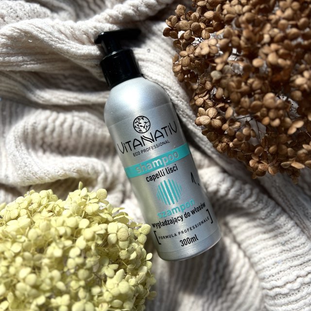 Vitanativ Szampon do włosów, Capelli Lisci, Wygładzający