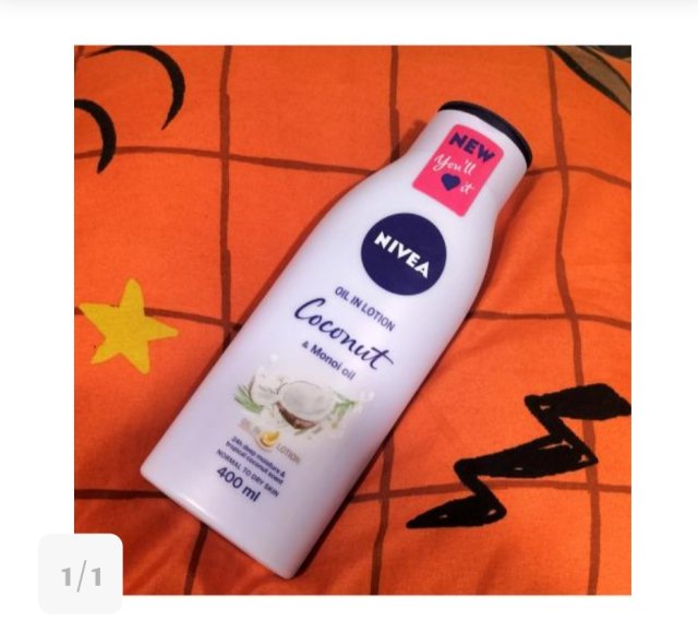 Nivea Olejek w balsamie, Kokos i olejek Monoi, Skóra normalna i sucha