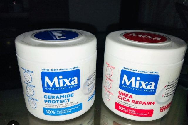 Mixa Krem do twarzy, ciała i rąk, Ceramide Protect, Nawilżający, Ochronny 