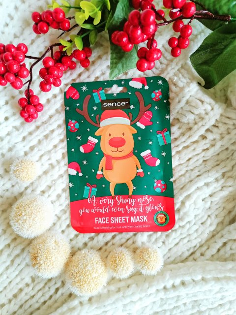 Maxbrands Marketing B.V. Sence, a very Shiny nose you would wen say it glows, Maseczka do twarzy w płacie, Formuła Oczyszczająca