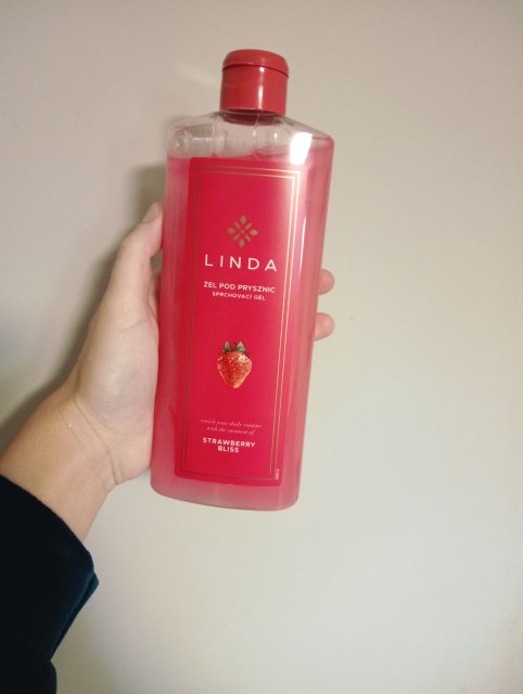 Linda Żel pod prysznic, Kremowo-owocowy, Strawberry Bliss
