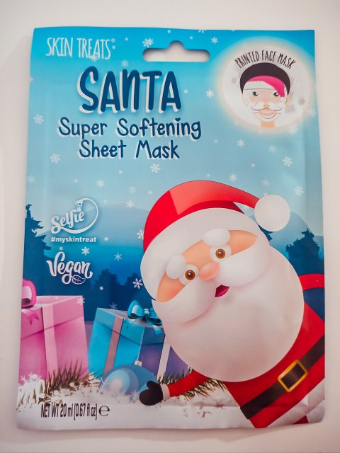 Skin Treats Maska do twarzy w płacie, Nawilżająca, Santa
