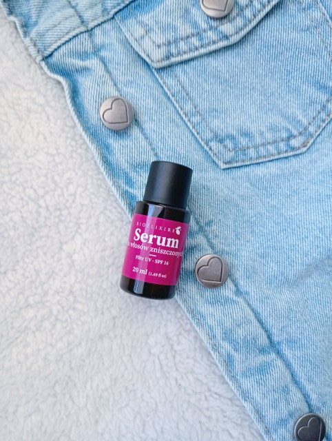 Bioélixire Serum do włosów, Do włosów zniszczonych, Filtr UV i SPF16