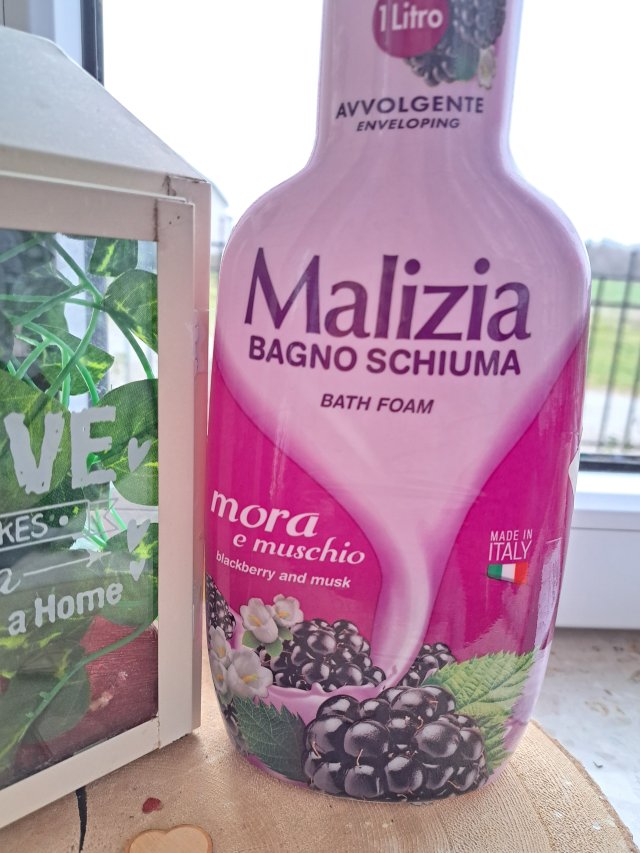Mirato Malizia, Płyn do kąpieli, Czarna jagoda i piżmo, Black Berry and Musc