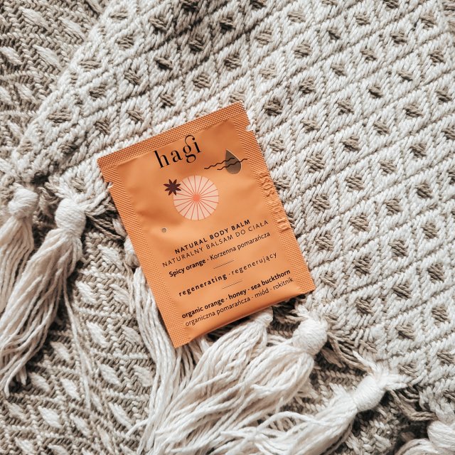 Hagi Cosmetics Balsam do ciała, Naturalny, Regenerujący, Korzenna pomarańcza
