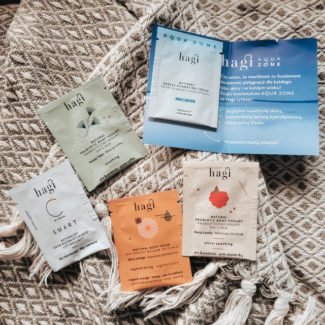 Próbki od marki hagi
