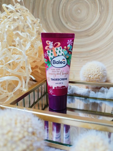 Balea Krem do twarzy, May Your Days Be Merry And Bright, Na dzień, LSF15