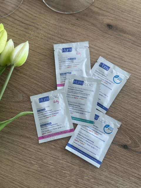Próbki produktów Humitopic 