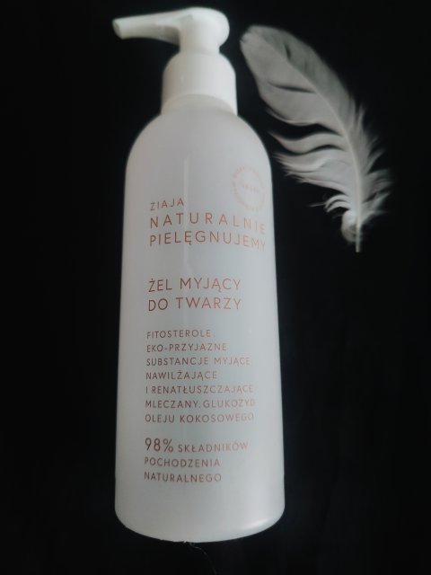 Ziaja Naturalnie Pielęgnujemy, Żel myjący do twarzy, Fitosterole, Eko-przyjazne substancje myjące
