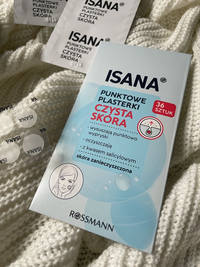 Isana Plasterki punktowe, Czysta Skóra, Skóra zanieczyszczona