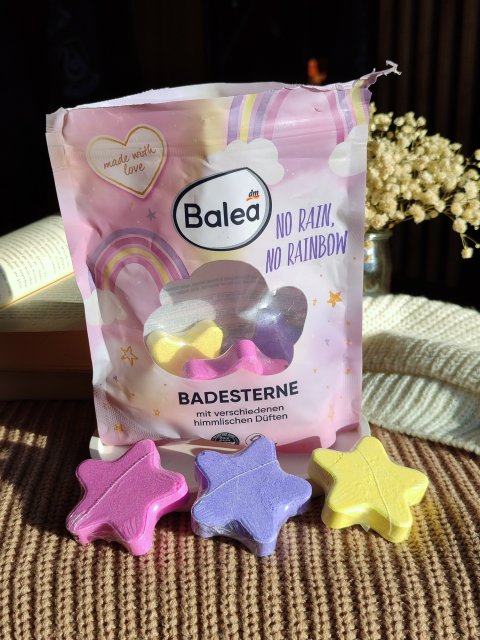 Balea Gwiazdki do kąpieli, Bade Sterne, No Rain, no Rainbow