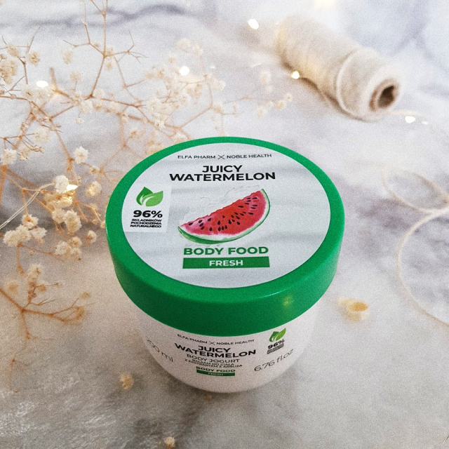 Elfa Pharm Body Food, Jogurt do ciała, Juicy Watermelon, Fresh, Arbuz