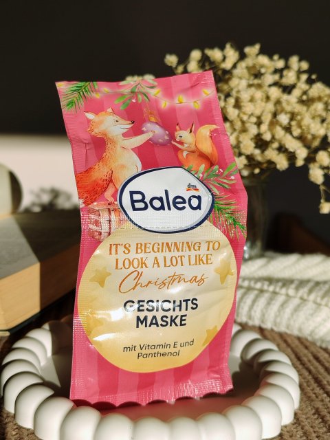 Balea Maseczka do twarzy, Kremowa, Witamine E i Panthenol, It's Beginning To Look A Lot Like Christmas 