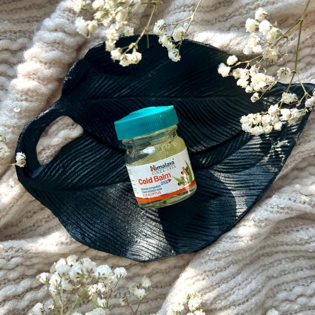 Himalaya Herbals Cold Balm, Balsam z eukaliptusem i miętą, Rapid Action