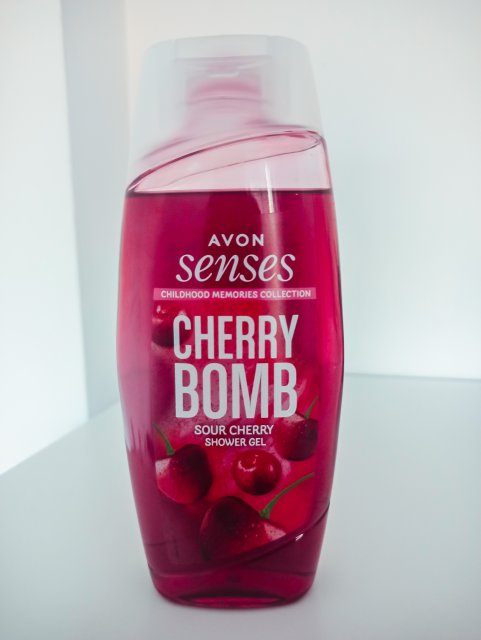 Avon Senses, Żel pod prysznic, Cherry Bomb
