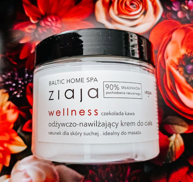 Ziaja Baltic Home SPA, Wellness, Krem do ciała, Odżywczo-nawilżający, Czekolada i kawa 