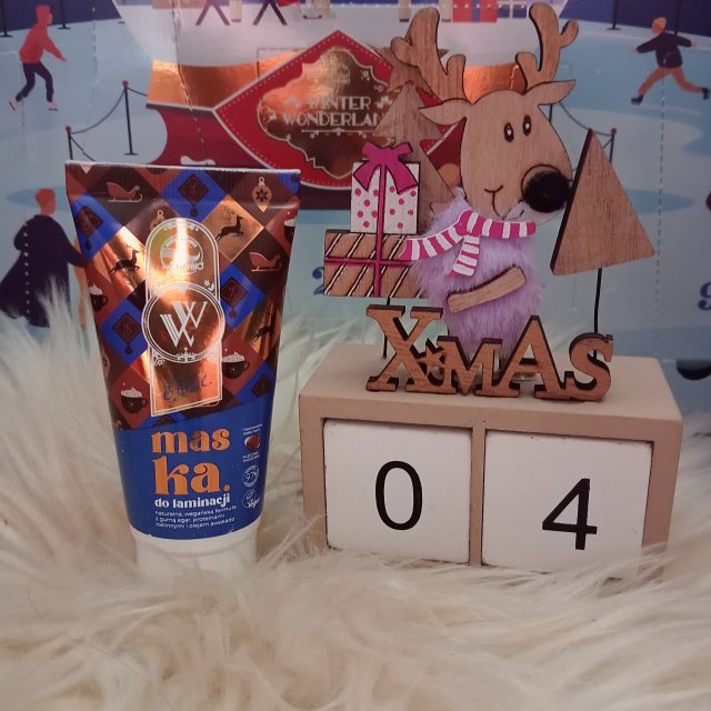 OnlyBio Hair in Balance, E.Wedel, Maska do laminacji włosów, Mleczna Nadziana 