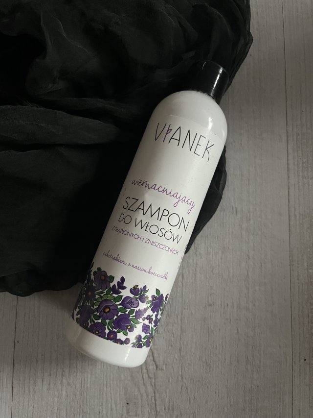 Sylveco Vianek, Szampon do włosów, Seria fioletowa, Wzmacniający, Włosy osłabione i zniszczone