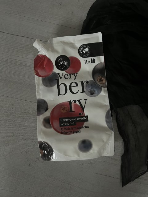 Seyo Mydło w płynie, Kremowe, Verry Berry
