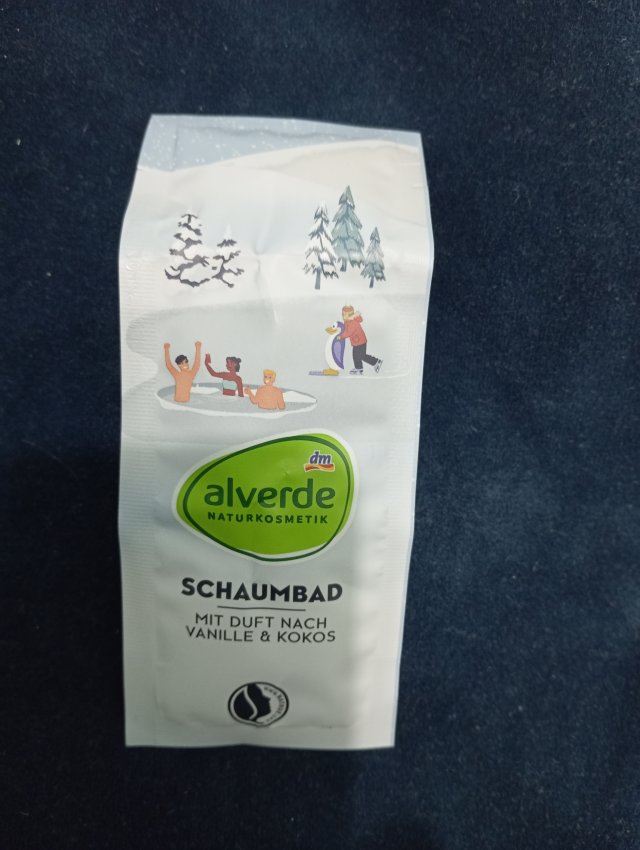 Alverde Płyn do kąpieli, vanilia i kokos 