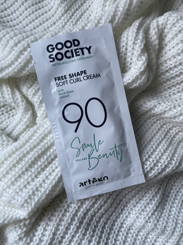 Artego Good Society 90, Krem do włosów, Free Shape Soft Curl Cream, Włosy kręcone