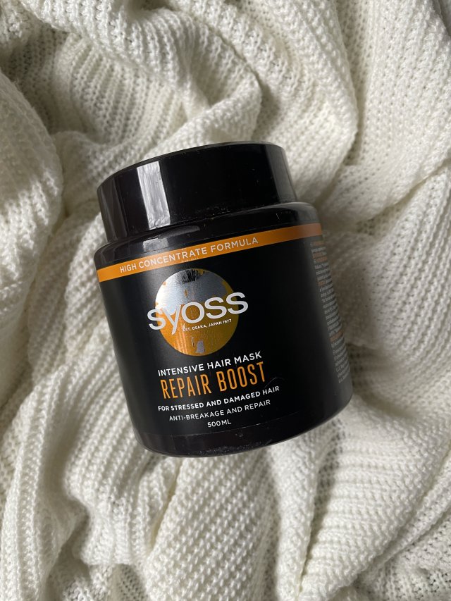 Syoss Maska do włosów, Intensive Mask Repair Boost, Intensywnie regenerująca