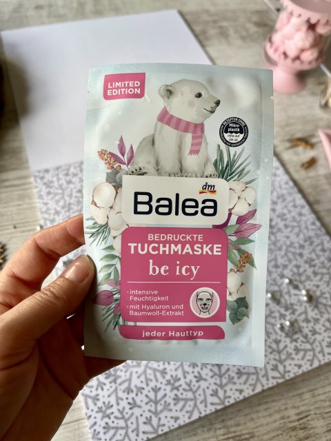 Balea Maseczka do twarzy w płacie, Be Icy