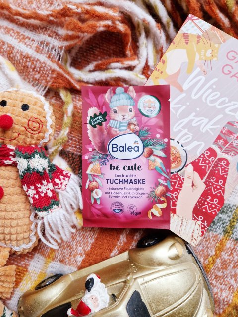 Balea Maseczka do twarzy w płacie, Be Cute
