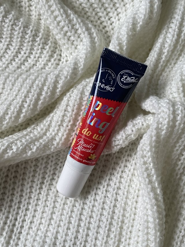 OnlyBio Face in Balance, Peeling do ust, E. Wedel, Ptasie Mleczko waniliowe