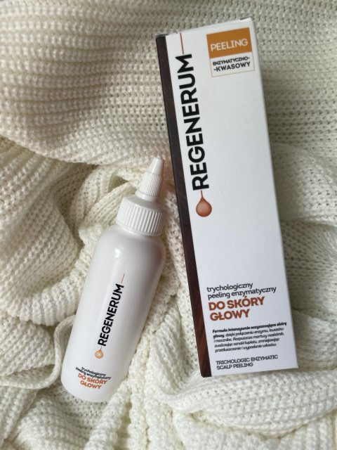 Regenerum Trychologiczny peeling do skóry głowy, Enzymatyczno-kwasowy