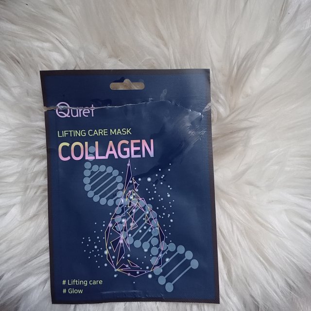 Quret Maska do twarzy w płacie, Lifting Care Mask, Collagen