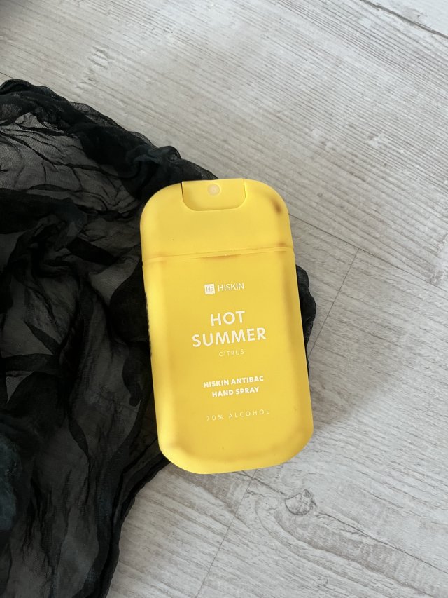 Hiskin Spray do rąk, Antybakteryjny, Hot Summer Citrus