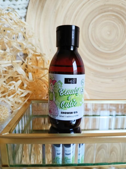 LaQ Żel pod prysznic, Ujędrniający z ekstraktem z kiwi i winogron