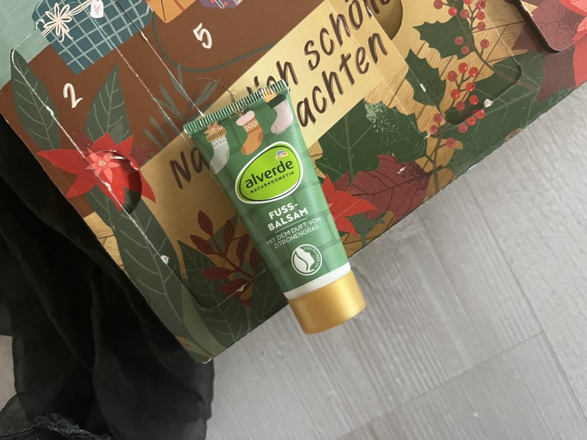 Alverde Fuss-Balsam, Krem do stóp, Trawa cytrynowa