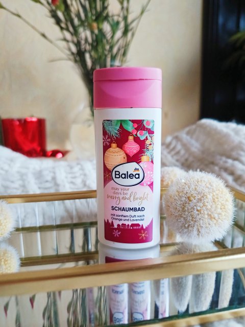 Balea Płyn do kąpieli, May Your Days Be Merry And Bright, Pomarańcza i lawenda