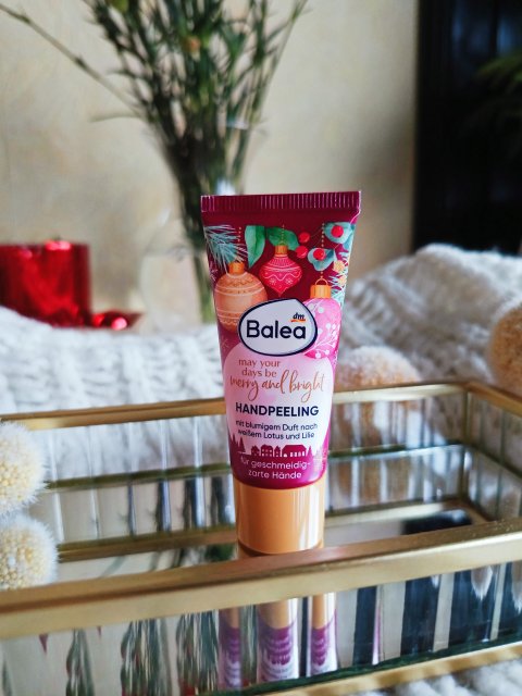 Balea Peeling do dłoni, May Your Days Be Merry And Bright