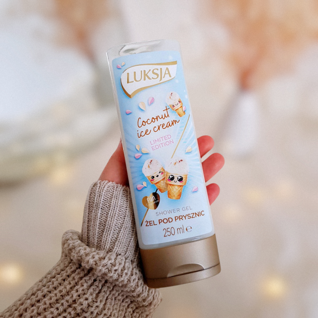 Luksja Żel pod prysznic, Limited Edition, Coconut Ice Cream