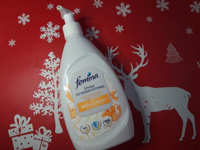 femina Emulsja do higieny intymnej, Protect, Kwas mlekowy i ekstrakt z rumianku