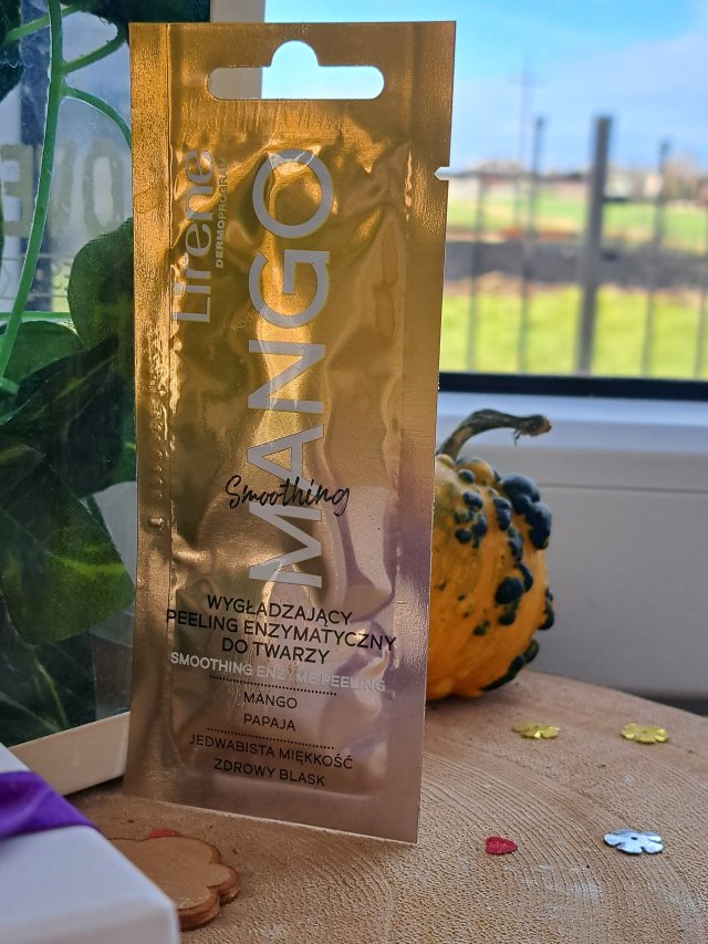 Lirene Peeling do twarzy, Enzymatyczny, Wygładzający, Mango