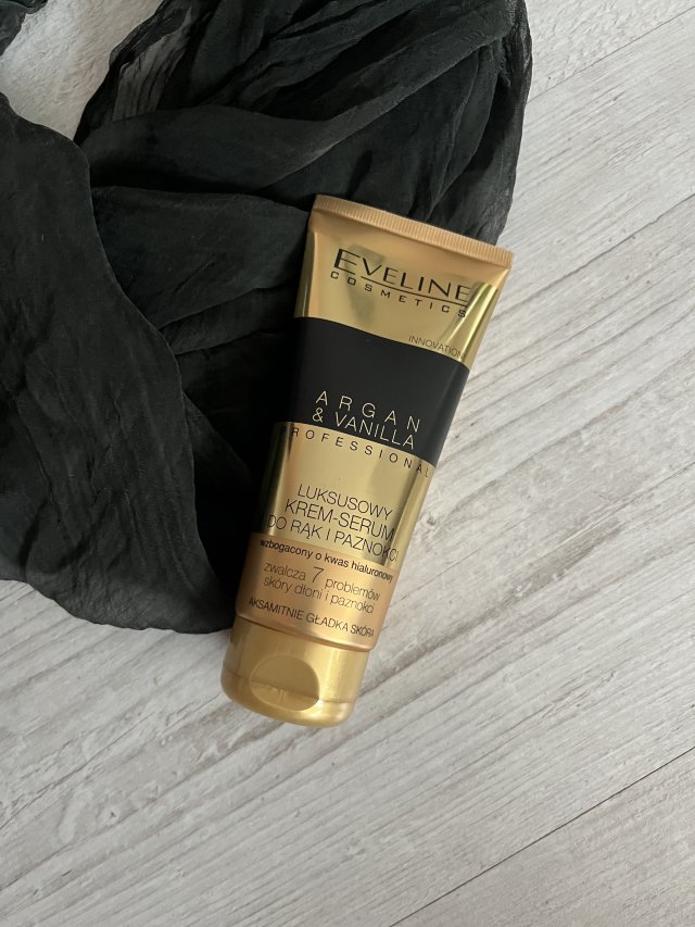 Eveline Krem-serum do rąk i paznokci, Luksusowy, Argan & Wanilla