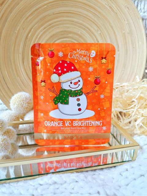 Sadoer maseczka do twarzy, Orange vc Brightening, wyciąg z Yuzu 