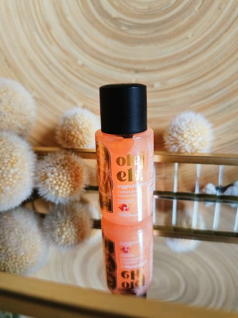 OnlyBio Hair on balance, olejek wygładzający z efektem rozświetlenia, mleczna truskawkowa, wedel