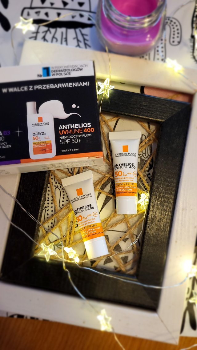 La Roche Posay Anthelios UVmune 400, Fluid do twarzy, Niewidoczny, SPF50+
