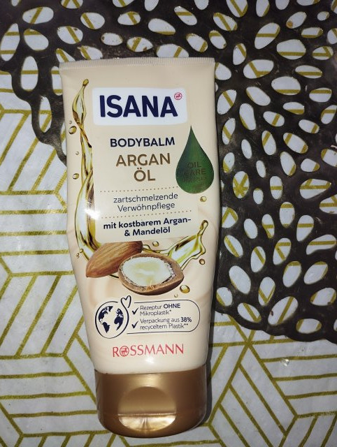 Isana Balsam do ciała, Olej arganowy