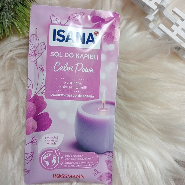 Isana Sól do kąpieli, Calm Down, Kokos i wanilia, Z mocznikiem
