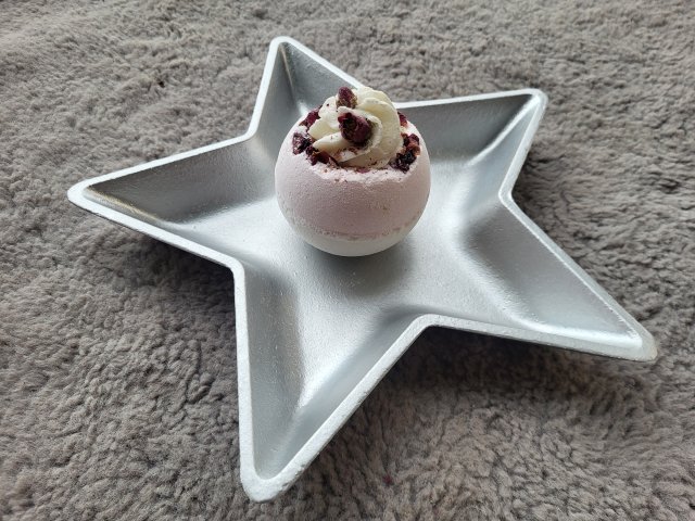 Bomb Cosmetics Musująca bomba do kąpieli, Wild Rose