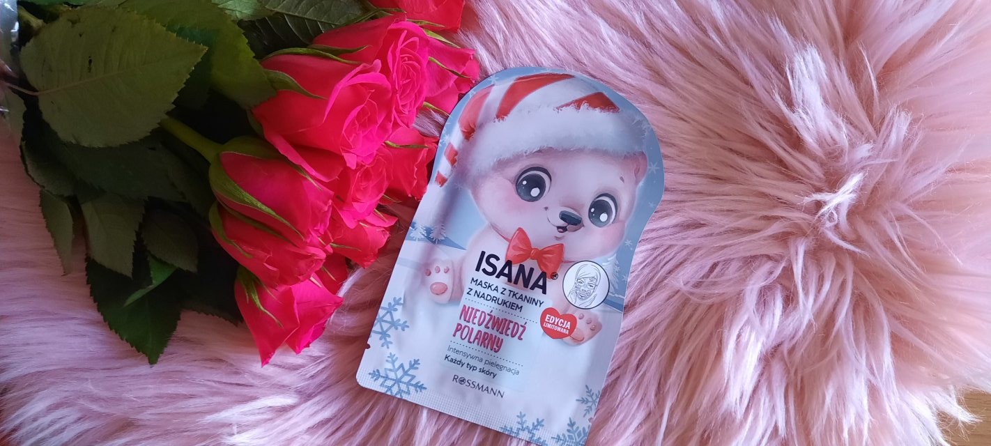 Isana Maska do twarzy w płacie, Niedźwiedź Polarny